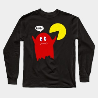 scary ghost Long Sleeve T-Shirt